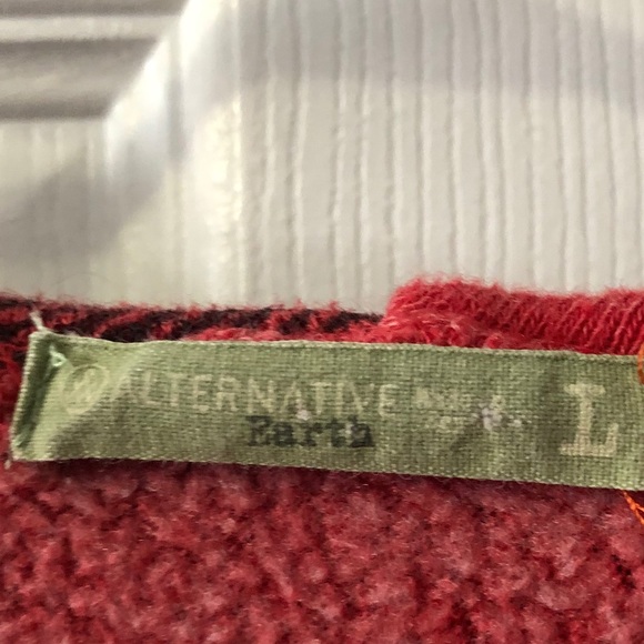 Soft Alternative Earth Plaid Zipper Hoodie - Picture 4 of 4